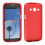 Wholesale Samsung Galaxy Avant G386 TPU Gel Soft Case (Red)